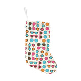 Sun Glasses Pattern Print Design 03 Christmas Stocking