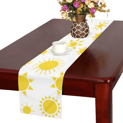 Sun pattern Table Runner
