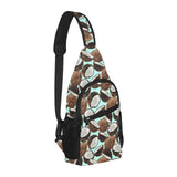 Coconut Pattern Print Design 03 All Over Print Chest Bag