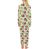 Paassion fruit pattern Women's All Over Print Pajama Set