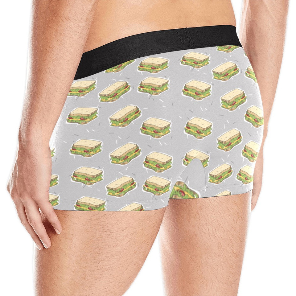 Sandwich Pattern Print Design 05 Men's All Over Print Boxer Briefs Men's Underwear