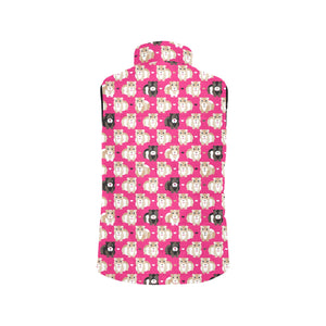 Guinea Pig Pattern Print Design 01 Men's Padded Vest