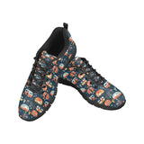 Camper Van Pattern Print Design 05 Men's Breathable Sneakers ( Model 055)