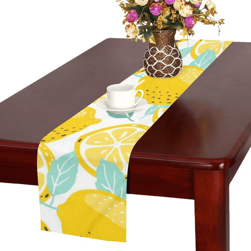 lemon design pattern Table Runner