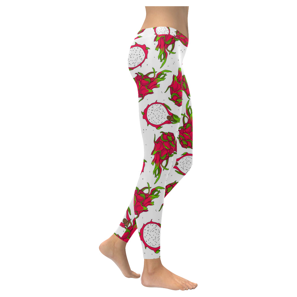 dragon fruits white background Women's Legging Fulfilled In US