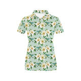 Hummingbird Pattern Print Design 01 Women's All Over Print Polo Shirt