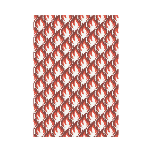 Fire flame symbol design pattern House Flag Garden Flag