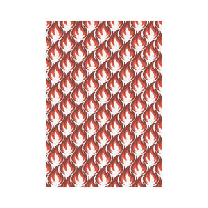 Fire flame symbol design pattern House Flag Garden Flag