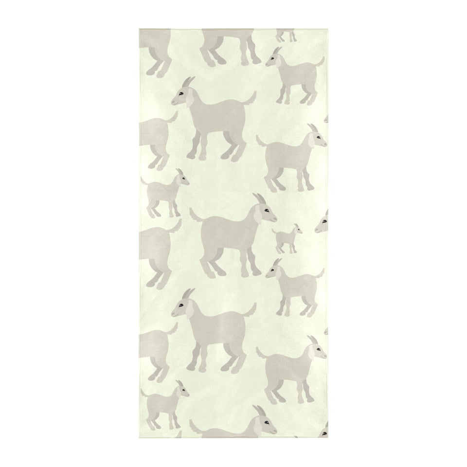 Little young goat pattern Beach Towel