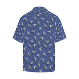 Seagull Pattern Print Design 03 Men's All Over Print Hawaiian Shirt (Model T58)