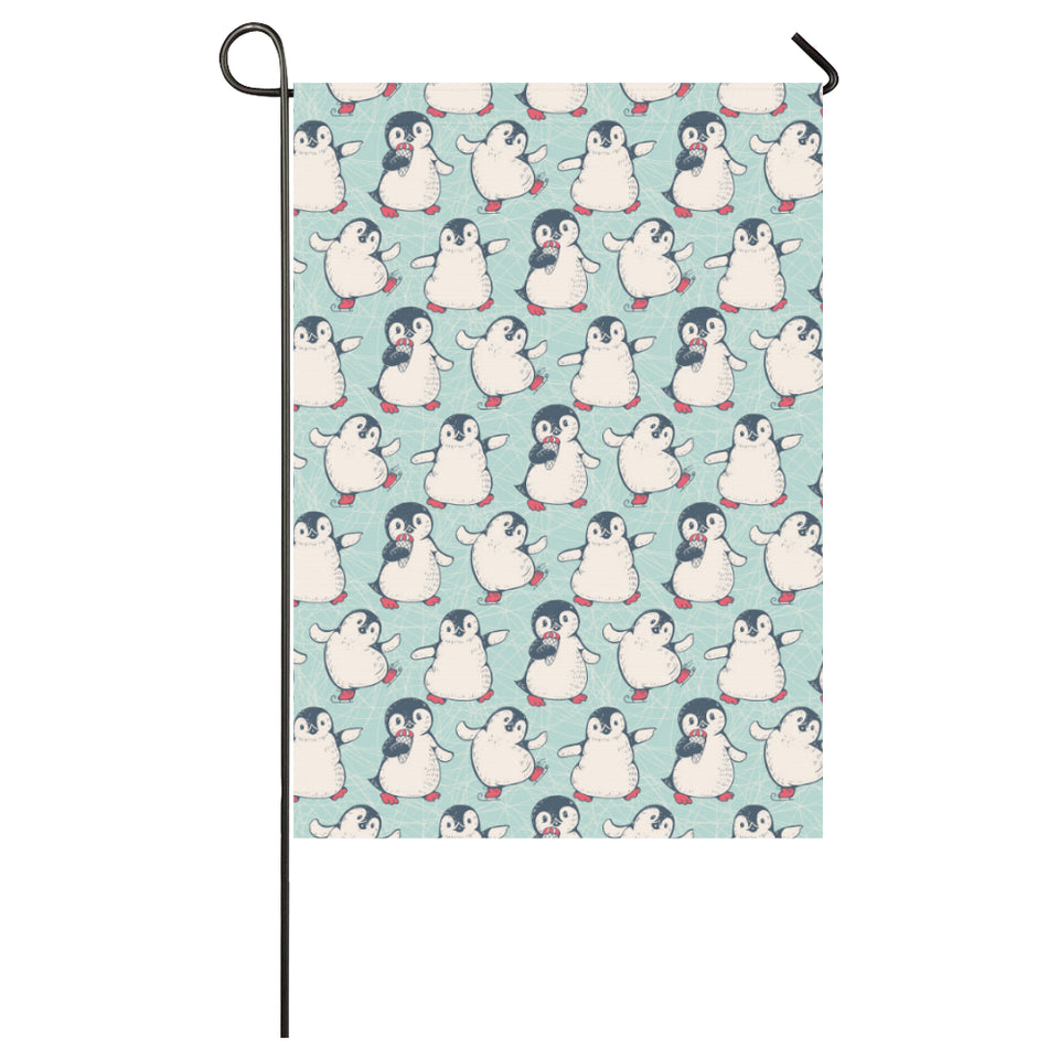 Cute Penguin pattern House Flag Garden Flag