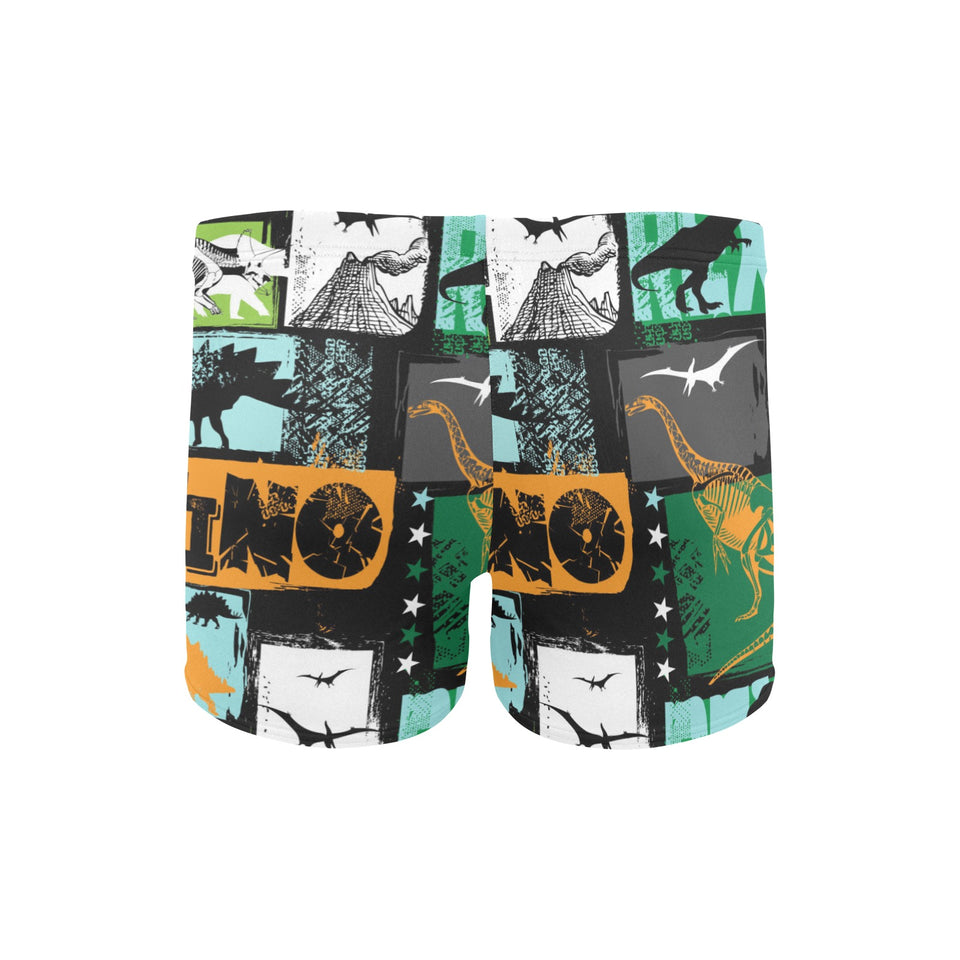 dinosaurs print pattern Men's Swimming Trunks