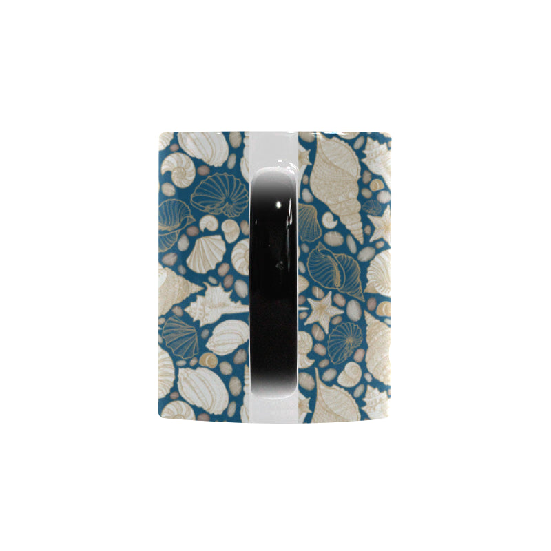 Sea turtle Polynesian Tribal design pattern Morphing Mug Heat Changing Mug