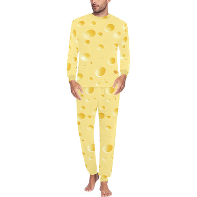 Cheese texture Men's All Over Print Pajama