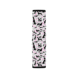 Greyhound Pattern Print Design 02 Car Seat Belt Cover