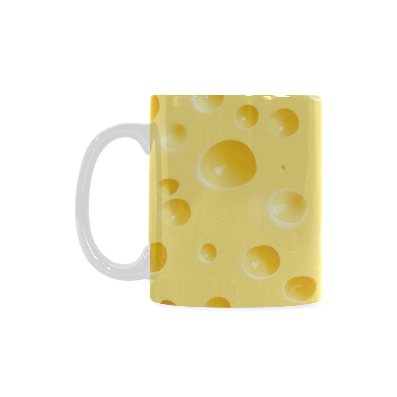 Cheese texture Classical White Mug (Fulfilled In US)