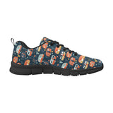 Camper Van Pattern Print Design 05 Men's Breathable Sneakers ( Model 055)