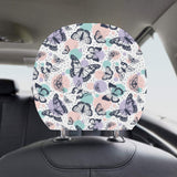Butterfly pattern Car Headrest Cover
