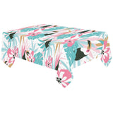 Toucan tropical flower leave pattern Tablecloth