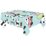 Cute baby panda pattern Tablecloth