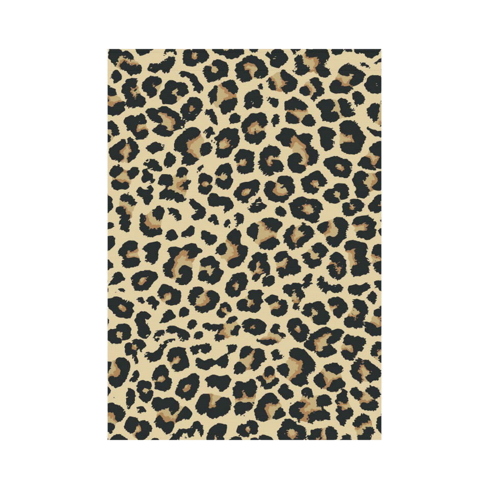 Leopard print design pattern House Flag Garden Flag