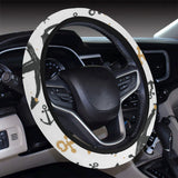 Anchors Rudders pattern Car Steering Wheel Cover