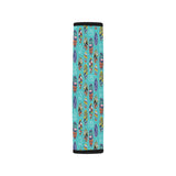 Surfboard Pattern Print Design 05 Car Seat Belt Cover