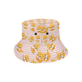 Cute shiba inu dog pattern Unisex Bucket Hat