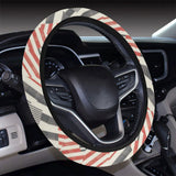 zigzag chevron striped pattern Car Steering Wheel Cover