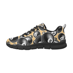 Billiard Ball Pattern Print Design 04 Women's Sneaker Shoes