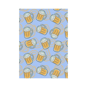 Beer pattern House Flag Garden Flag