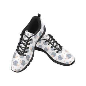 Hedgehog Pattern Print Design 04 Women's Sneaker Shoes