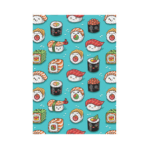 Cute sushi pattern House Flag Garden Flag