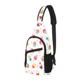 Cake cupcake design pattern All Over Print Chest Bag