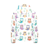 Cute owl pattern Kids' Boys' Girls' Padded Hooded Jacket
