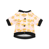 Cute shiba inu dog pattern All Over Print Pet Dog Round Neck Fuzzy Shirt