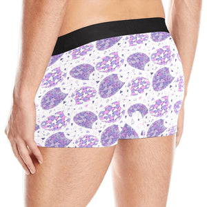Hedgehog Pattern Print Design 05 Men's All Over Print Boxer Briefs Men's Underwear