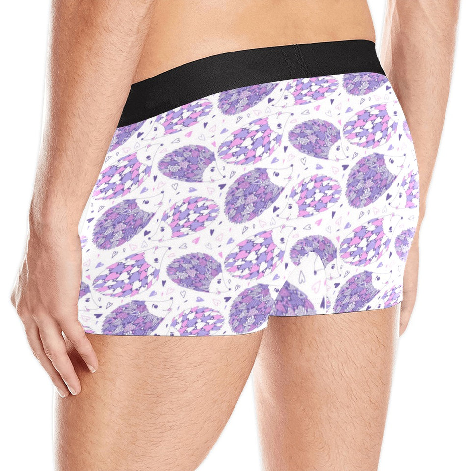 Hedgehog Pattern Print Design 05 Men's All Over Print Boxer Briefs Men's Underwear