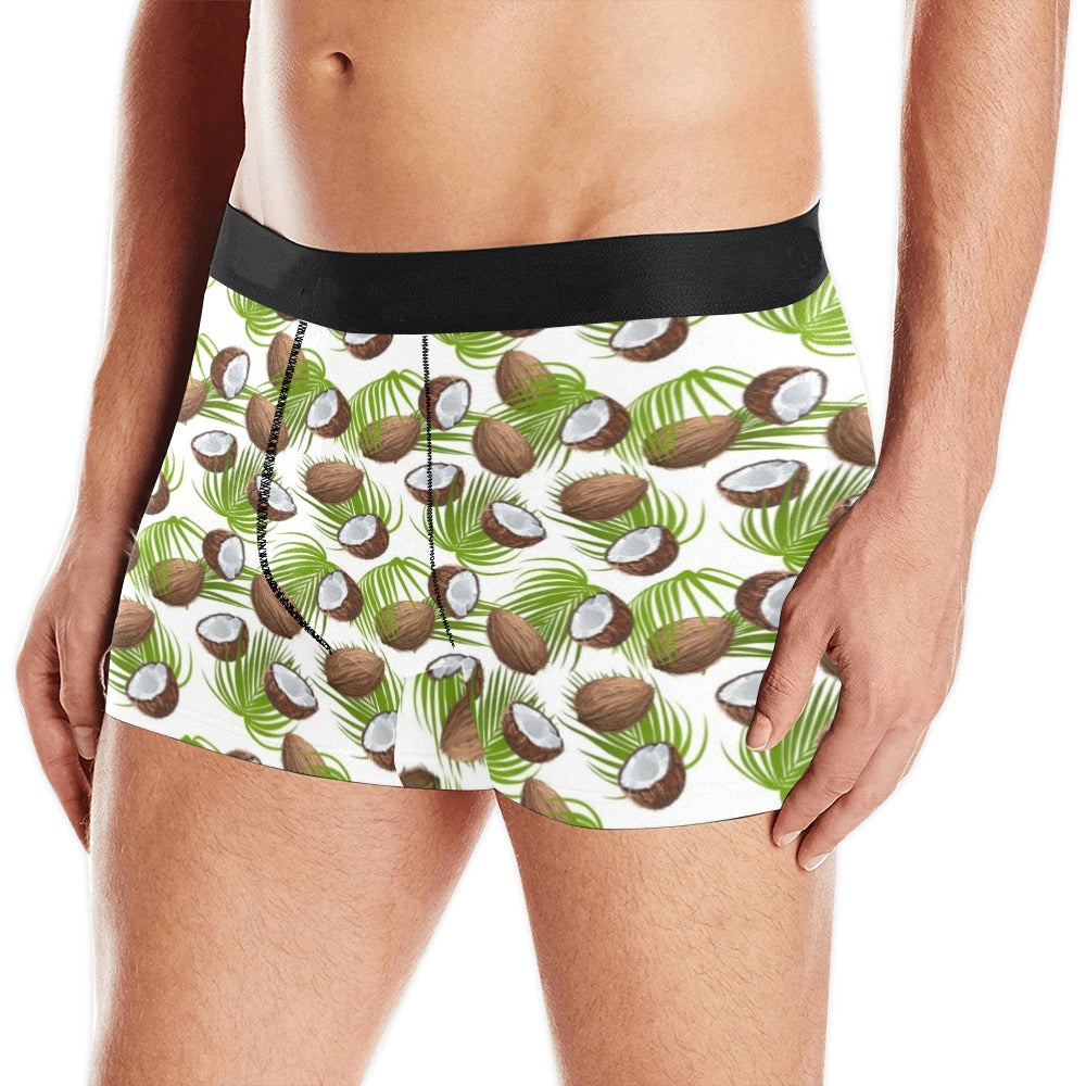 Coconut Pattern Print Design 04 Men's All Over Print Boxer Briefs Men's Underwear