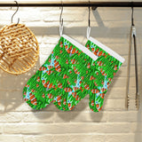 Clown Fish Pattern Print Design 01 Heat Resistant Oven Mitts