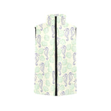 Seahorse shell pattern Women's Padded Vest