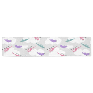 Helicopter plane pattern Table Runner