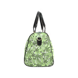 Canabis Marijuana Weed Pattern Print Design 01 Travel Bag