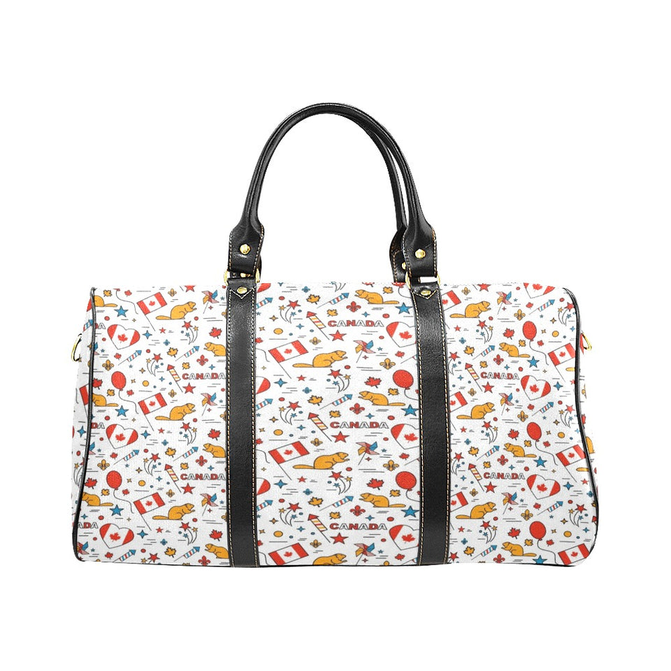 Canada Pattern Print Design 03 Travel Bag