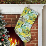 Hand drawn windmill pattern Christmas Stocking