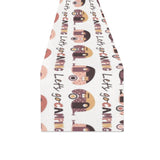 Camper Van Pattern Print Design 01 Table Runner