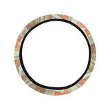 Cocoa beans Cocoa tree pattern Car Steering Wheel Cover