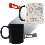 Cute sushi icon pattern Morphing Mug Heat Changing Mug