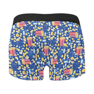 Popcorn Pattern Print Design 01 Men's All Over Print Boxer Briefs Men's Underwear