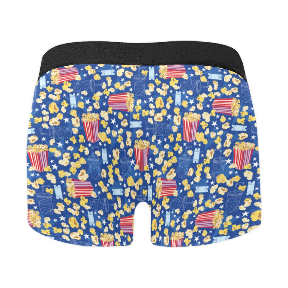 Popcorn Pattern Print Design 01 Men's All Over Print Boxer Briefs Men's Underwear